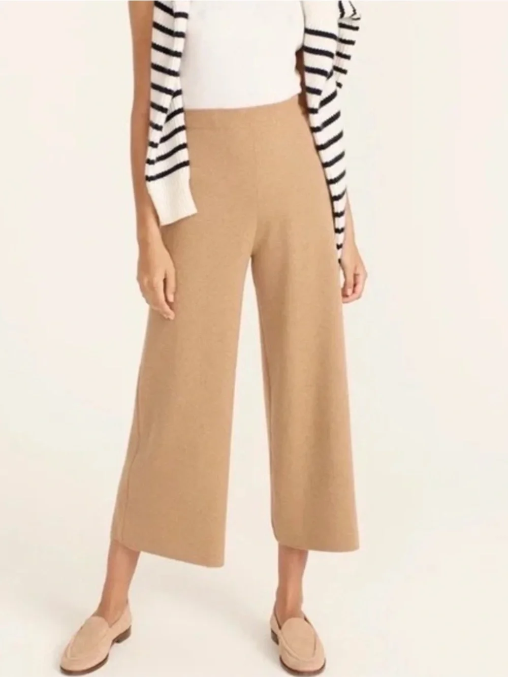 J.Crew Wide-leg Sweater-pant in Navy